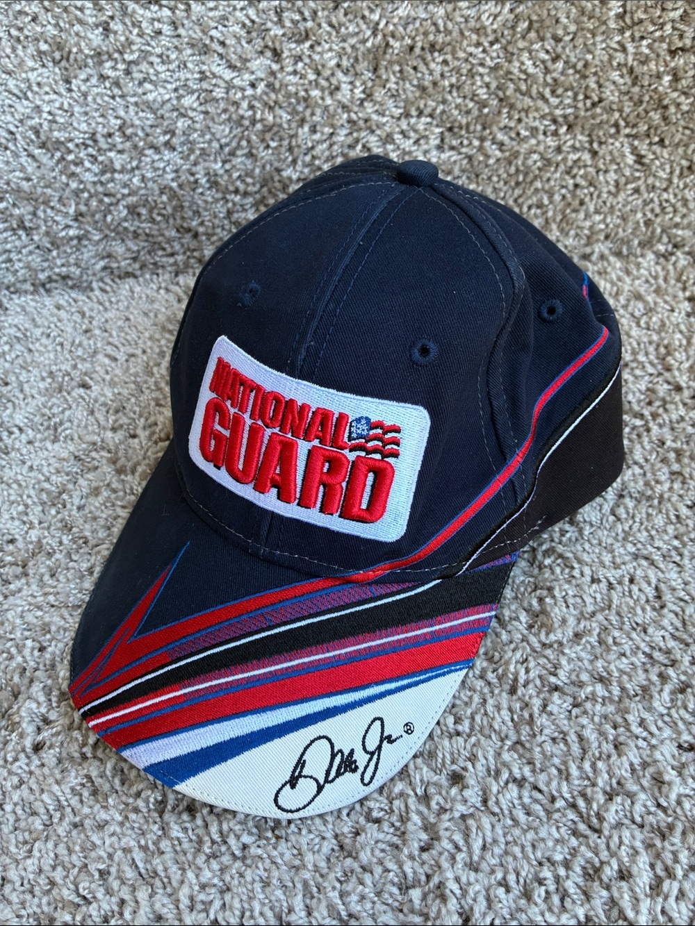 Chase Authentics Dale Earnhardt Jr National Guard NASCAR Strapback Cap